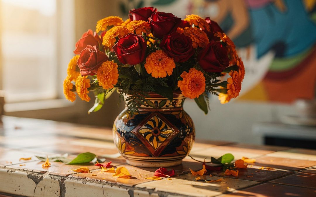 Vibrant flower arrangement from Rosita's Flowers for Barrio Logan delivery