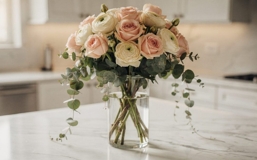 Elegant floral arrangement from Rosita's Flowers for Bonita home delivery